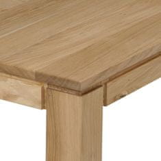 Autronic - Stůl jídelní 160x90x75 cm, masiv dub, povrchová úprava olejem - DS-F160 DUB