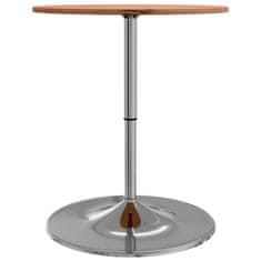 Petromila vidaXL Barový stolík Ø60x89,5 cm, bukový masív