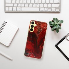 iSaprio Silikónové puzdro - RedMarble 17 pre Samsung Galaxy A15 / A15 5G