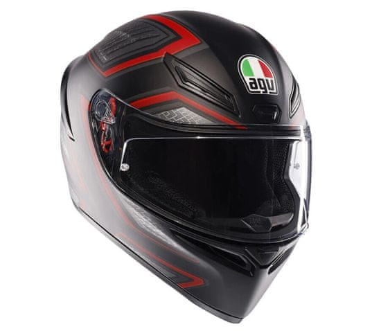 AGV K1 S E2206 SLING MATT BLACK/RED