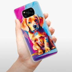 iSaprio Silikónové puzdro - Abstract Puppy pre Xiaomi Poco X3 Pro / X3 NFC