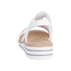 Rieker Sandále biela 36 EU V068780