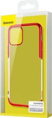 BASEUS pouzdro pro Apple iPhone 11 Pro Shining transparentní-červená