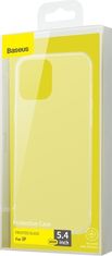 BASEUS pouzdro pro iPhone 12 Mini 5.4 Wing transparentní bílá