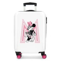 Jada Toys Luxusný detský ABS cestovný kufor MINNIE MOUSE Pink, 55x38x20cm, 34L, 3419322