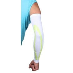 SELECT Compression Sleeves kompresné návleky na ruky biela veľkosť oblečenia XL