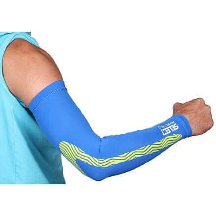 Compression Sleeves kompresné návleky na ruky modrá veľkosť oblečenia XL