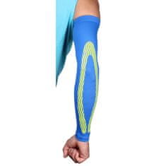 Compression Sleeves kompresné návleky na ruky modrá veľkosť oblečenia XL