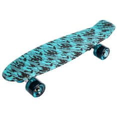 Meteor Flip Multi plastový skateboard tyrkysový variant 40583