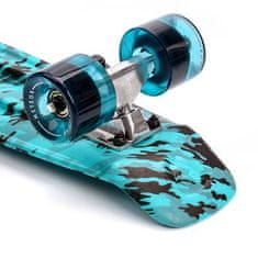 Meteor Flip Multi plastový skateboard tyrkysový variant 40583