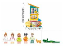 Sluban Girls Dream M38-B1090 Trojposchodový domček