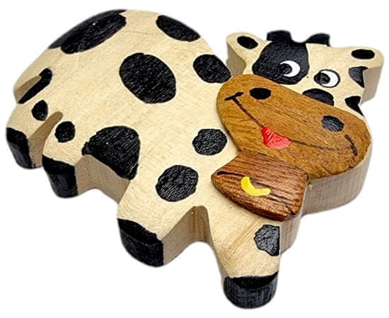 Dvěděti 2Kids Toys Drevená magnetka veľká Krava