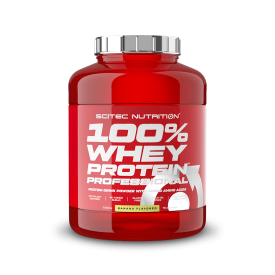 Scitec Nutrition 100% WP Professional 2350 g banán