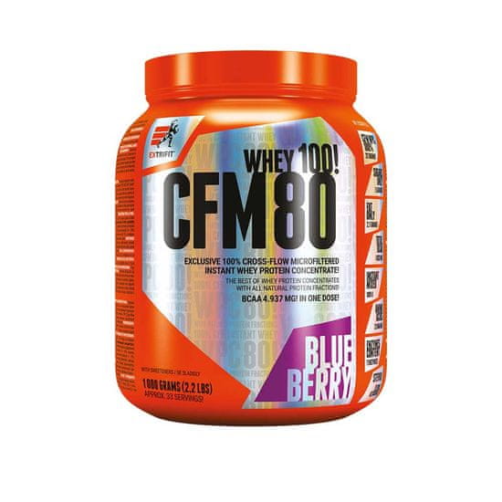 Extrifit CFM Instant Whey 80 1000 g blueberry