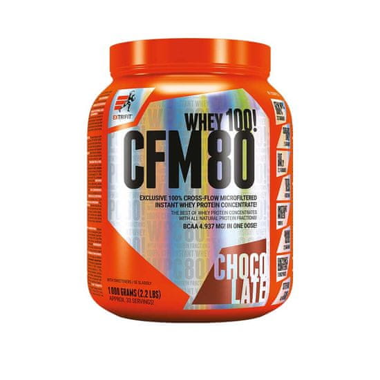 Extrifit CFM Instant Whey 80 1000 g chocolate