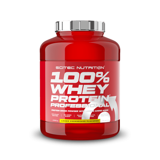 Scitec Nutrition 100% WP Professional 2350 g lemon cheesecake