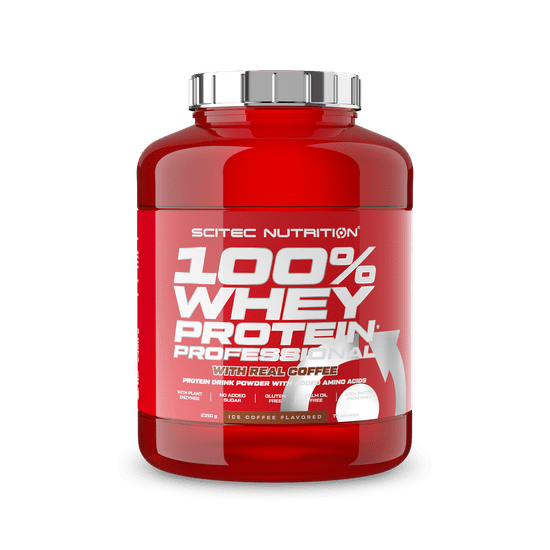 Scitec Nutrition 100% WP Professional 2350 g ice coffee with real coffee