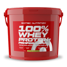 Scitec Nutrition 100% WP Professional 5000 g banán