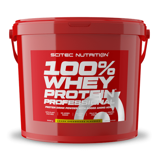 Scitec Nutrition 100% WP Professional 5000 g lemon cheesecake