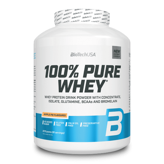 BioTech 100% Pure Whey 2270 g apple pie