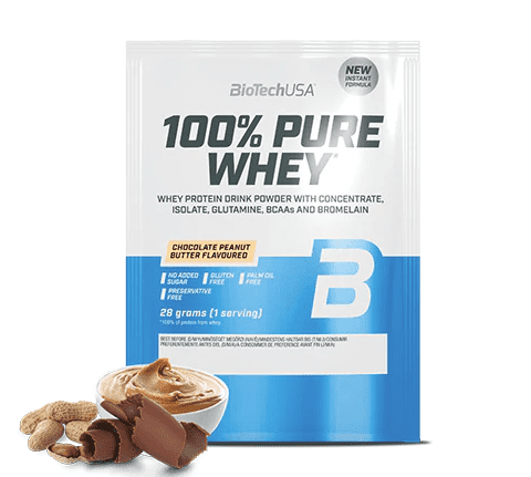 BioTech 100% Pure Whey 28 g chocolate peanut butter