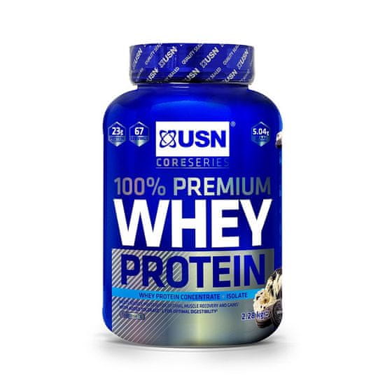 USN 100% Whey Protein Premium 2280 g cookies and cream