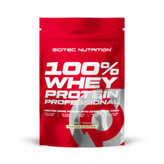 Scitec Nutrition 100% Whey Protein Professional 1000 g chocolate lístok