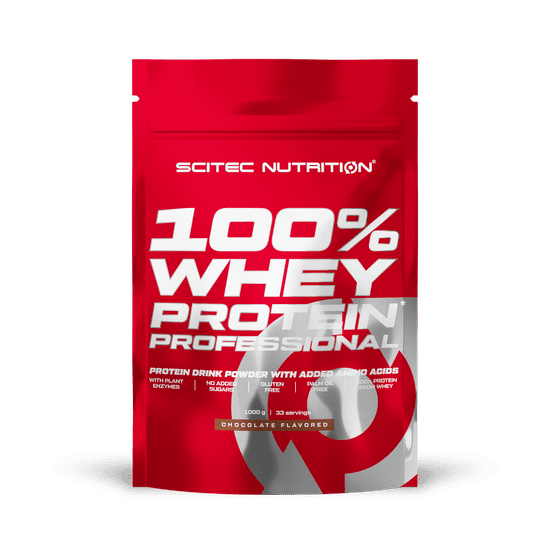 Scitec Nutrition 100% Whey Protein Professional 1000 g chocolate