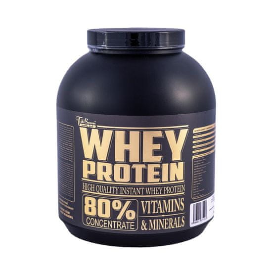 FitBoom Whey Protein 80% 2250 g čučoriedka