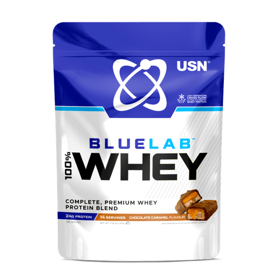USN Bluelab 100% Whey Protein Premium 476 g chocolate caramel