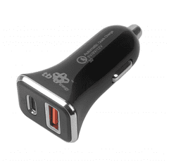 nabíjačka do auta, USB 3.0 + USB C