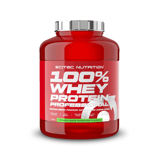 Scitec Nutrition 100% WP Professional 2350 g pistachio white chocolate