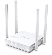 TP-LINK Dual Band Wi-Fi Router 300 Mbps/2.4 GHz + 433 Mbps/5 GHzSPEC: 4×Antennas, 1×10/100M WAN Por