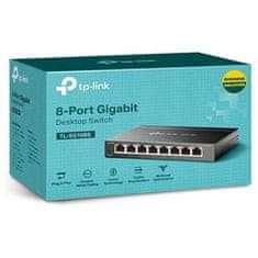 TP-LINK TL-SG108S, 8-port Gigabit Desktop Switch