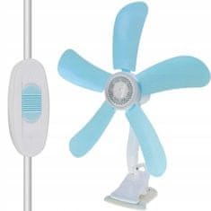 Ruhhy  23564 Lopatkový ventilátor s klipom, 8 W, 40 cm