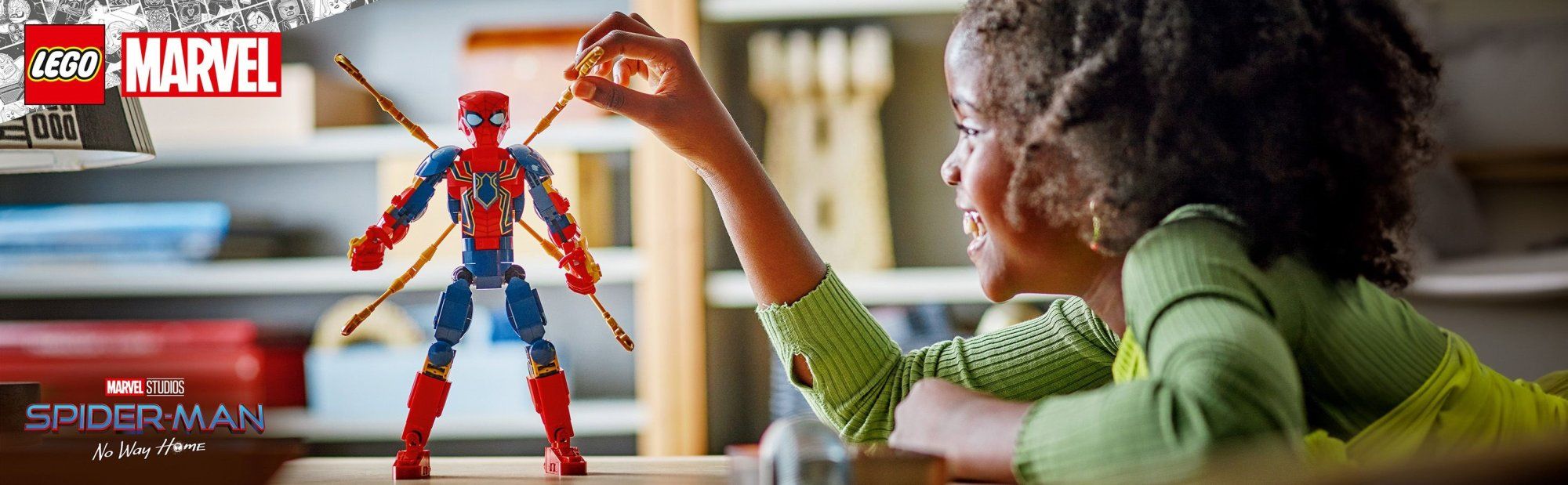 LEGO Marvel 76298 Zostaviteľná figúrka: Iron Spider-Man