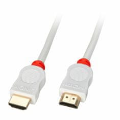 Lindy Kábel HDMI M/M 4.5m, Ultra High Speed+Eth, 4K@60Hz, HDMI 2.0, 18G, G pozl. kon., biely