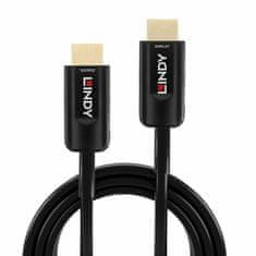 Lindy Kábel HDMI M/M 20m, Ultra High Speed+Eth, 8K@60Hz, HDMI 2.1, čierny, jednosmerný, aktívny, optický