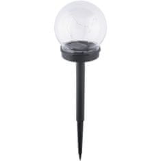 LUMILED Solárna záhradná lampa LED do zeme GLORIS 10cm IP44 3000K Teplá biela