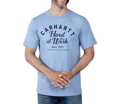 Carhartt HARD AT WORK T-SHIRT SKYSTONE HEATHER vel. S