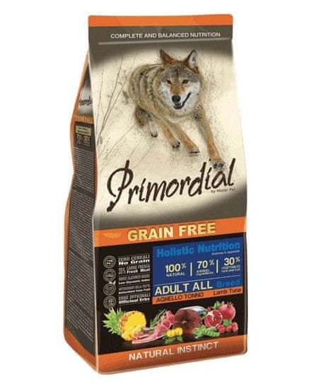 Primordial Krmivo pre psa GF Adult Tuna Lamb 12kg