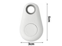 Verk  04091_B Bluetooth lokátor kľúčov biela