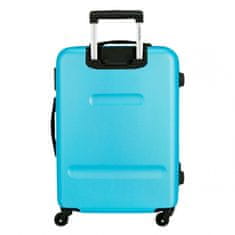 Jada Toys ROLL ROAD Flex Azul Claro, Sada ABS cestovných kufrov, 55-65cm, 584956A