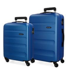 Jada Toys ROLL ROAD Flex Blue, Sada ABS cestovných kufrov, 55-65cm, 5849563