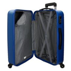 Jada Toys ROLL ROAD Flex Blue, Sada ABS cestovných kufrov, 55-65cm, 5849563