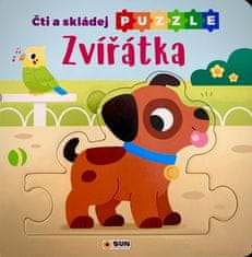 Čti a Skládej Puzzle Zvířátka