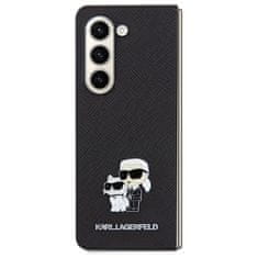 Karl Lagerfeld Obal / kryt na Samsung Galaxy Fold 5 čierny - Karl Lagerfeld