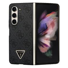 Guess Obal / kryt na Samsung Galaxy Z-Fold 5 čierny - Guess PU Leather Triangle