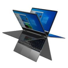 UMAX Notebook VisionBook 14Wr Flex Celeron N4120, 4GB, 128GB, 14.1&quot;, Full HD, bez mechaniky, Intel UHD 600, BT, CAM, Win10 Pro