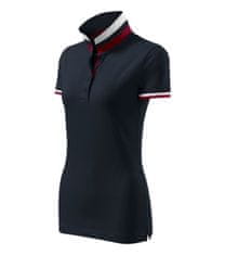 Malfini Polokošeľa dámska COLLAR UP (MALFINI) - dark navy L